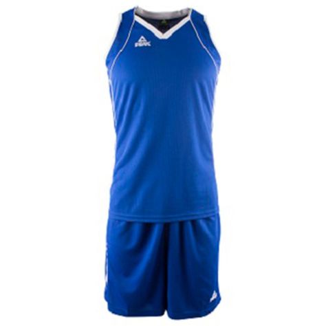 Kit de basquetball Mujer Blanco - Azul-3