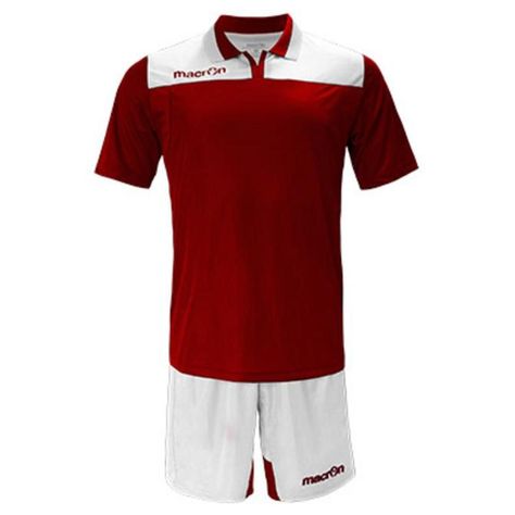 Uniforme Fútbol Roma Macron Rojo-Blanco-0