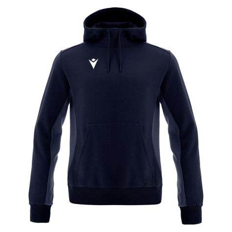 Polerón Hoody Dance Macron Hombre Azul Marino-0
