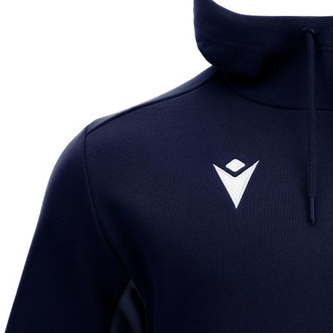 Polerón Hoody Dance Macron Hombre Azul Marino-2