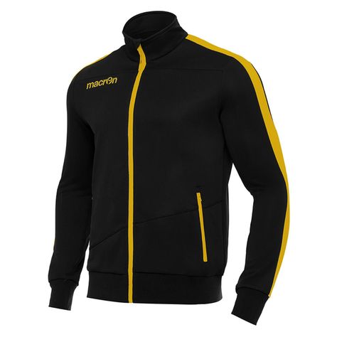 Chaqueta Buzo Macron Opi Negro Hombre-0