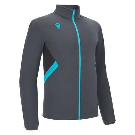 Polerón Full Zipper Macron Raijin Gris-1