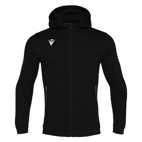 Polerón Hoody Macron Cello Hombre Negro-0