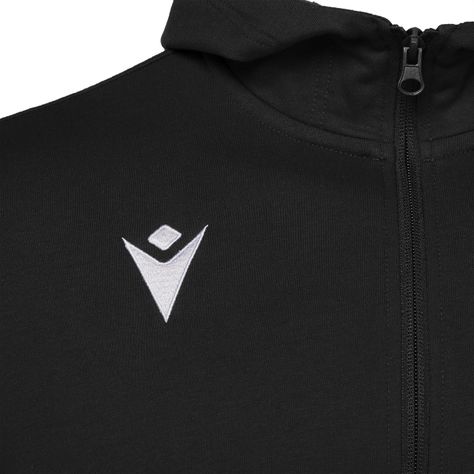 Polerón Hoody Macron Cello Hombre Negro-3