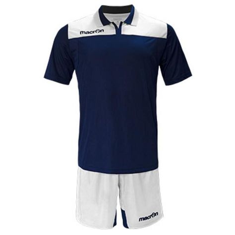 Uniforme Fútbol Roma Macron Azul Marino-Blanco-0
