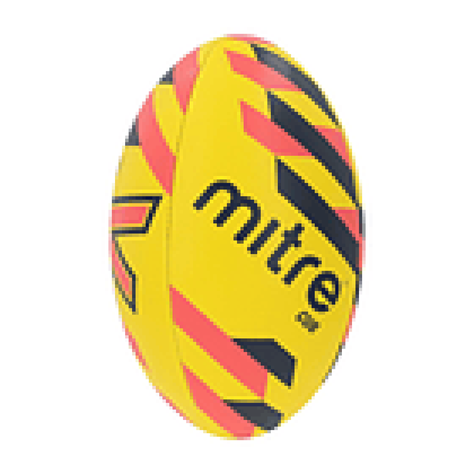 Balon Rugby Mitre Cub Amarillo T.3-1