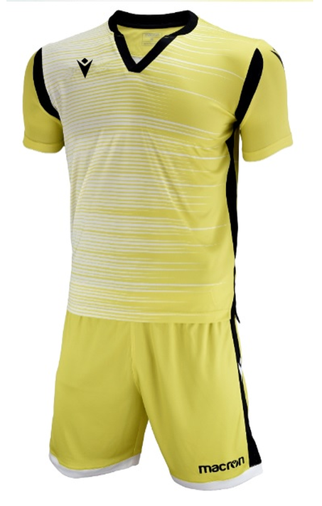 Uniforme Fútbol Nápoles Hero Niño Amarillo-Blanco-0