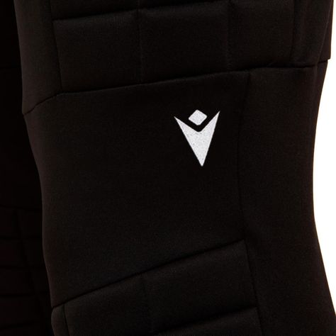 Pantalón Arquero con Protección Macron Lepus Hero Negro-2