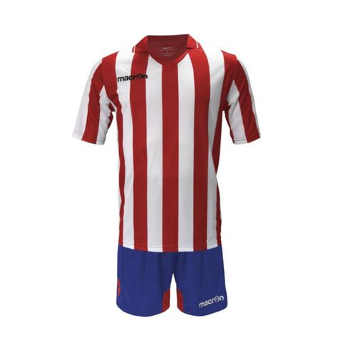 Uniforme Fútbol Palermo Macron Rojo-Blanco-0