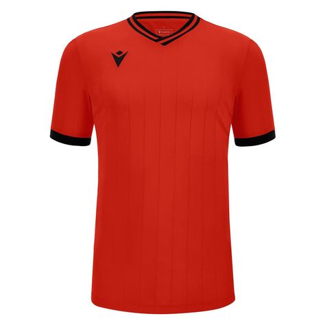 Polera Halley Macron Hombre Rojo-0
