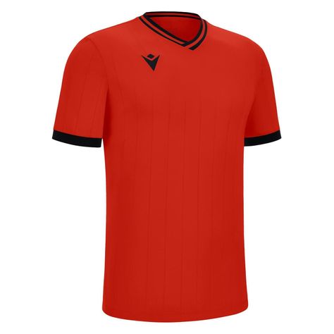 Polera Halley Macron Hombre Rojo-1