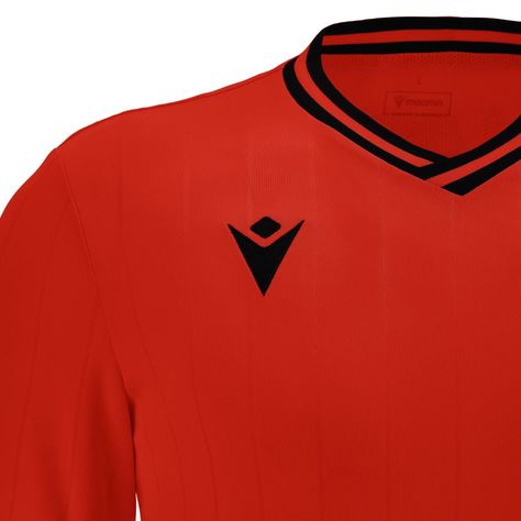 Polera Halley Macron Hombre Rojo-2