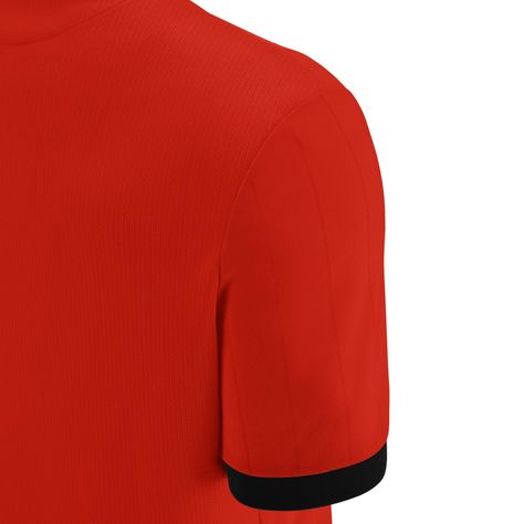 Polera Halley Macron Hombre Rojo-3