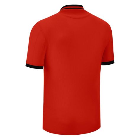 Polera Halley Macron Hombre Rojo-4