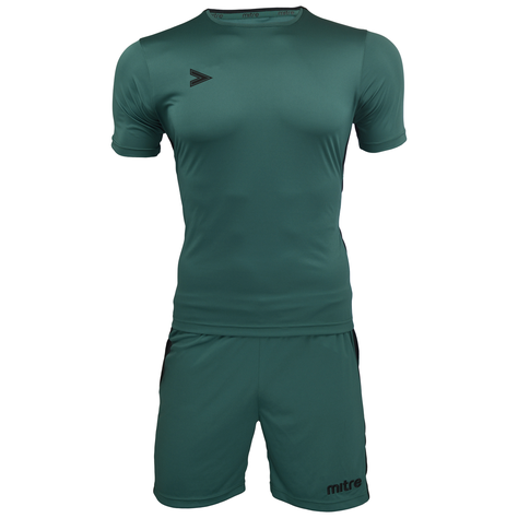 Uniforme futbol Manchester Delta hombre Mitre verde negro-0