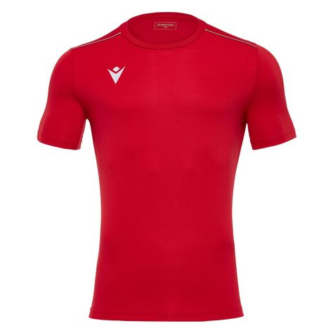 Polera Macron Rigel Hero Rojo-0