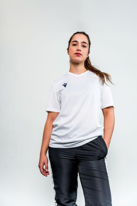 Polera Macron Siena Hero Blanca Unisex-2