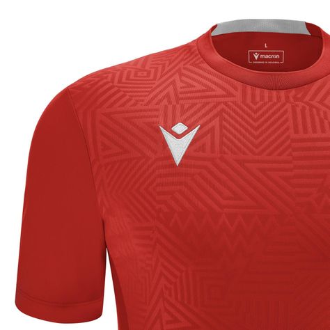Polera Shedir Macron Hombre Rojo-2