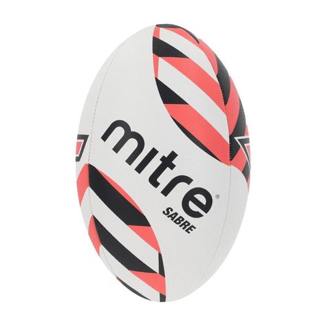 Balon Rugby Sabre Mitre BlancoT.4-0