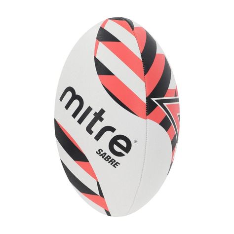 Balon Rugby Sabre Mitre BlancoT.4-1
