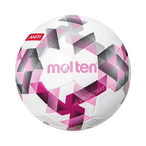 Balon Futbol FG 1000 ANFP Logo Molten Blanco/Rosado T5-0