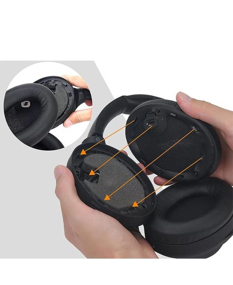 Almohadillas De Repuesto Para Audífonos Sony WH-1000XM4-3