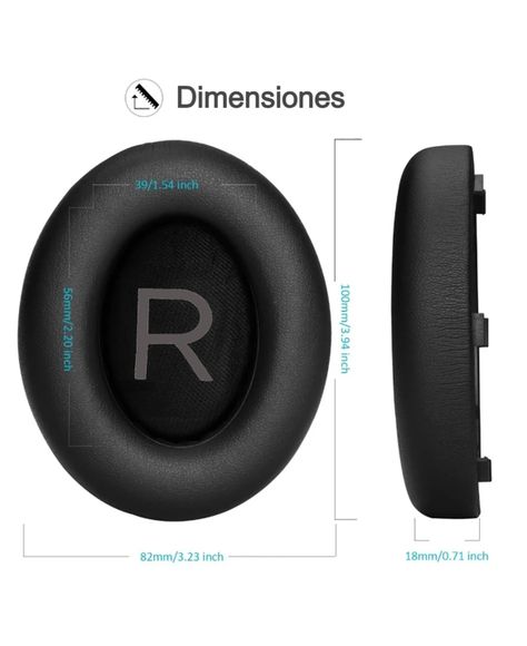 Almohadillas Para Audífonos Bose Noise Cancelling 700 NC700-2