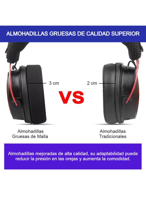 Almohadillas Para Audifonos Audio Technica M50x M40x Hyperx-3