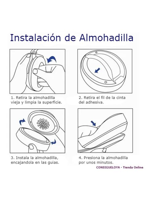 Almohadillas Para Audífonos Beats Solo 2 y 3 Wireless-3