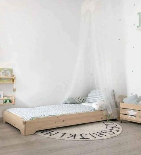 Cama infantil Estilo Montessori de Plaza Media-1