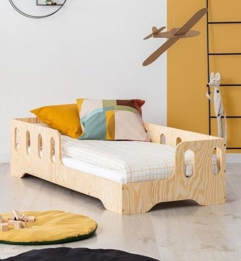 Cama Infantil Agustina Estilo Montessori Plaza media -1
