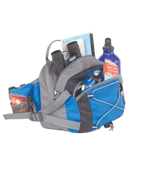 Riñonera Coleman Queulat 1.5l Azul Banano Impermeable-3