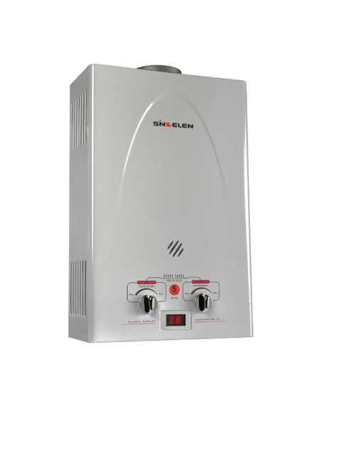 Calefon Sindelen 5 Lts Glp Tiro Natural Gas Licuado Plateado-1