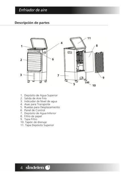 Enfriador De Aire Eea-700 Sindelen-4
