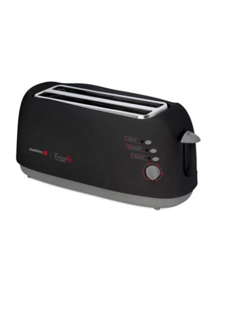 Tostador De Pan Eléctrico Sindelen Tp1310 Negro-0