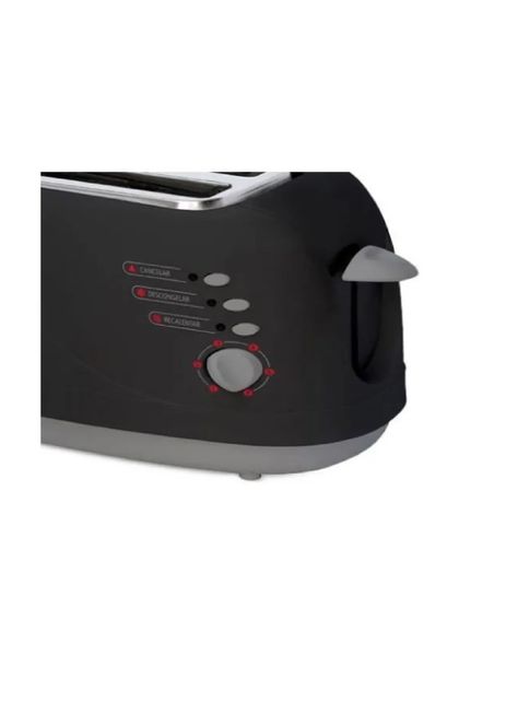 Tostador De Pan Eléctrico Sindelen Tp1310 Negro-2