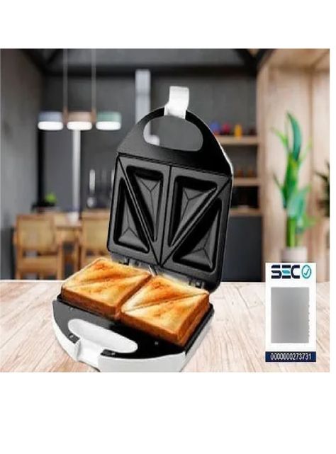 Tostador Sandwichera Sindelen Duo Blanco 2 Platos-3
