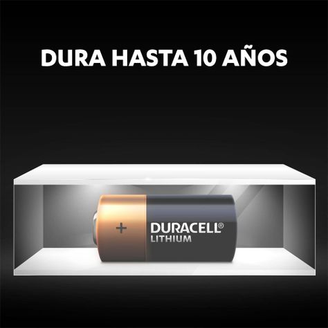 Pack 6 Pilas litio Duracell blister CR123 123-3