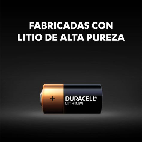 Pack 6 Pilas litio Duracell blister CR123 123-5