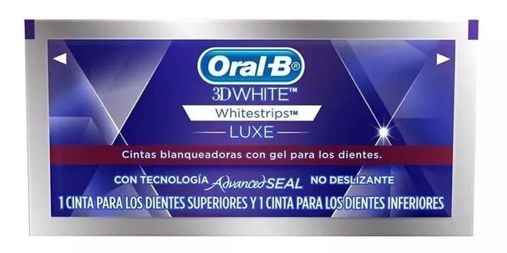 Tiras Blanqueadoras Oral-B 3D 14 Sobres Whitestrips Luxe-3