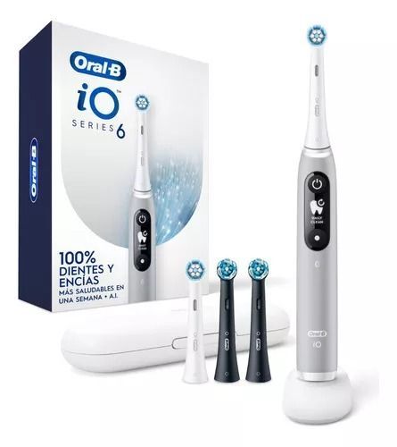Cepillo de Dientes Eléctrico Oral-B iO 6 + 4 Repuestos-1