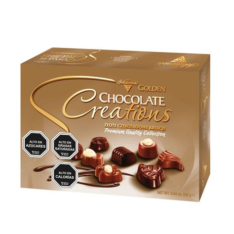 Estuche de Bombones Creations Golden Solidarnosc Chocolate-0