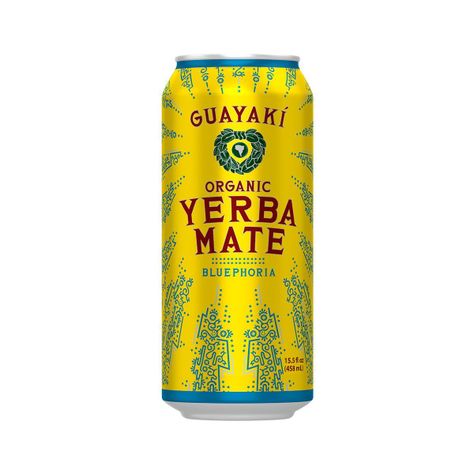 Bebida Yerba Mate Guayakí Bluephoria Orgánica 12 x 458ml	-0