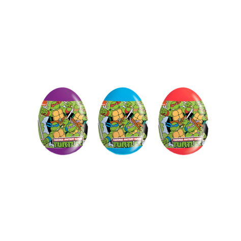 Huevos sorpresa Tortugas Ninjas x 12 unidades.-3