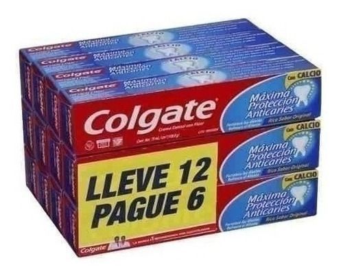 Pack 12 Pasta Dental Colgate Max Protection / Superstore-0