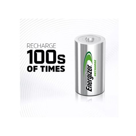 Pila Recargable Energizer Tamaño D 2 Unidades-3