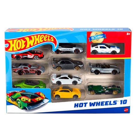 Pack 10 Autos Hot Wheels Básicos-0