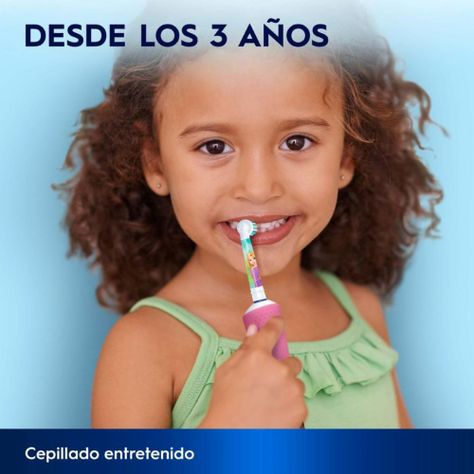 Cepillo De Dientes Eléctrico Oral-B Vitality Princess-5
