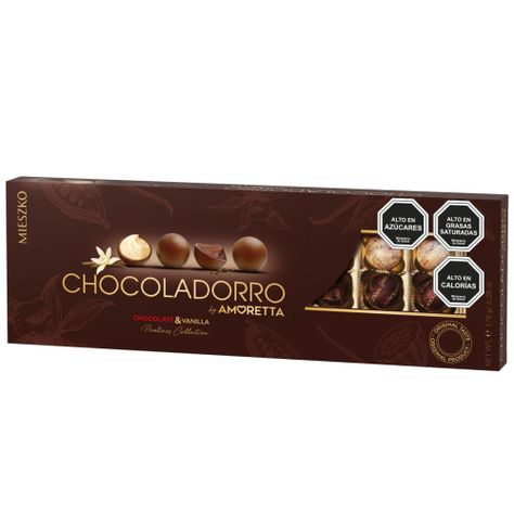 Pack 4 Estuche Bombones Mieszko Chocoladorro 178g-1