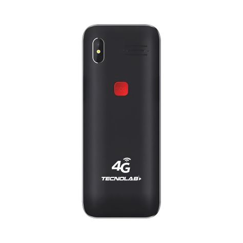 Telefono Celular Senior Tecnolab 4G Adulto Mayor TL487 Negro-2
